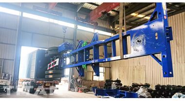 40 Ft ISO Chassis will be Shipped to Jamaica