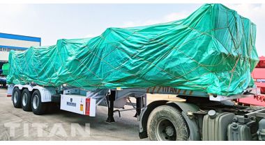 3 Axle Container Chassis Trailer will be Sent to Kenya