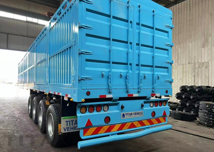 4 Axle 80 Ton Fence Semi Trailer for Sale in Jamaica
