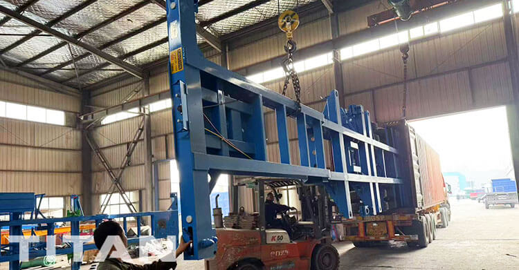 3 Axle 40 ft Container Chassis Trailer for Sale in Mexico