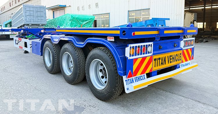 3 Axle 40 Ft Container Chassis Trailer for Sale in Jamaica