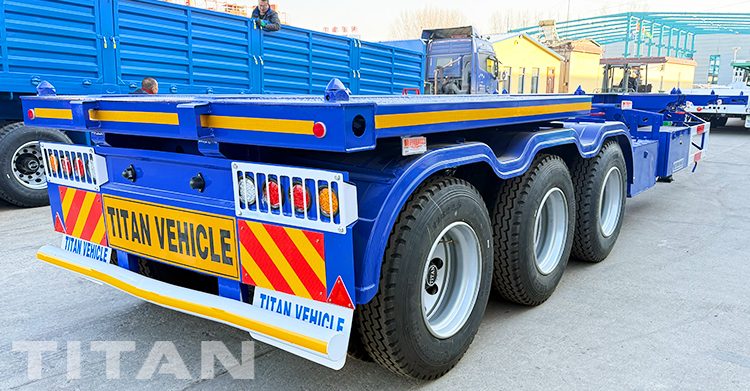 3 Axle 40 Ft Container Chassis Trailer for Sale in Jamaica