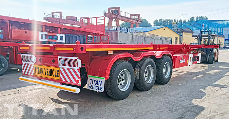 Titan 3 Axle Skeletal Semi Trailer for Sale in Jamaica