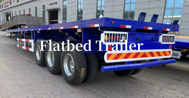 flatbed semi trailer
