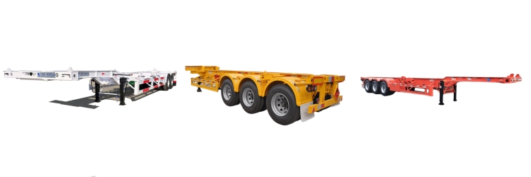 20/40ft Skeletal Semi Trailer for Sale |  What is skeletal semi trailer?