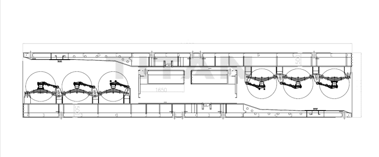 3 Axle 48 Foot Flatbed Semi Trailer for Sale Manufacturers in Port Sudan