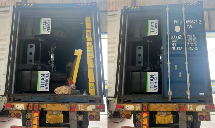 4 Axles 53 Ft Flatbed Truck Trailers for Sale Near Me in Kenya