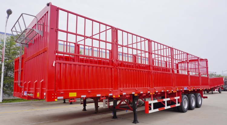 China Stake Trailer for Sale in Nigeria | 60 Tons of Trailer Stakes | Stake Semi Trailer