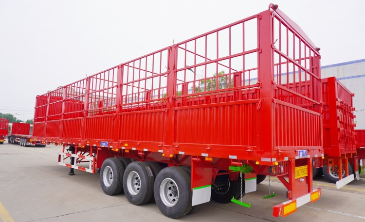 China Stake Trailer for Sale in Nigeria | 60 Tons of Trailer Stakes | Stake Semi Trailer
