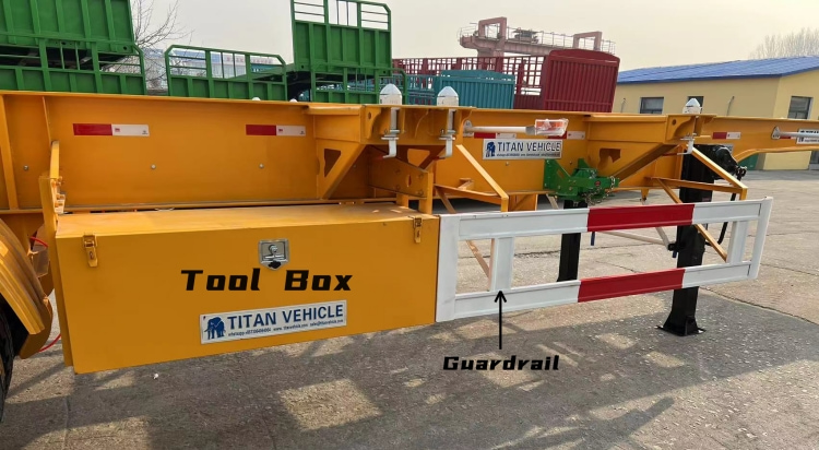 Tri Axle Skeletal Trailer for Sale in Zimbabwe | 12m Skeletal Trailer for Sale | Trailer Skeletal