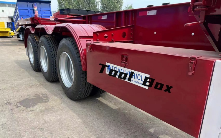 New Shipping Container Chassis for Sale Near Me in Congo | Tri Axle Container Chassis Manufacturers
