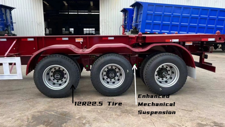 New Shipping Container Chassis for Sale Near Me in Congo | Tri Axle Container Chassis Manufacturers