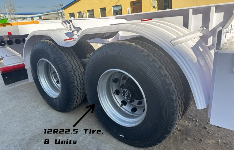 40 Ft Skeleton Semi Trailer for Sale in Tanzania | 40 Ft Skeleton Trailer | Trailer Skeleton | Gooseneck Skeletal Trailer
