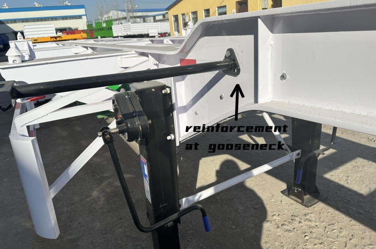 40 Ft Skeleton Semi Trailer for Sale in Tanzania | 40 Ft Skeleton Trailer | Trailer Skeleton | Gooseneck Skeletal Trailer