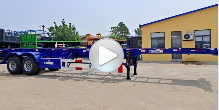 Shipping Chassis Container | 40 Ft Container Chassis for Sale | 40 Foot Container Chassis Price