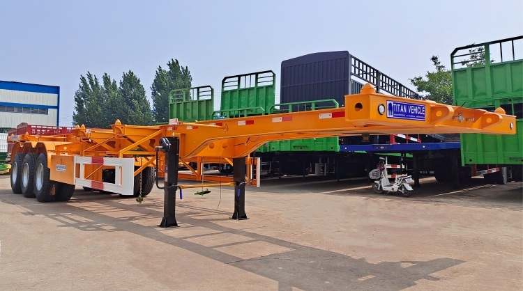 40ft Shipping Container Trailer for Sale | 40 Ft Container Trailer for Sale | Container Semi Trailer