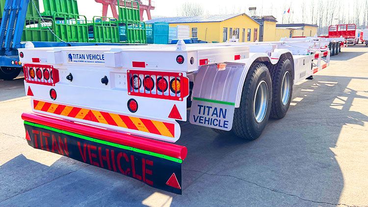 40 Ft Chassis for Sale | 40 Ft Shipping Container Trailer for Sale in Panama