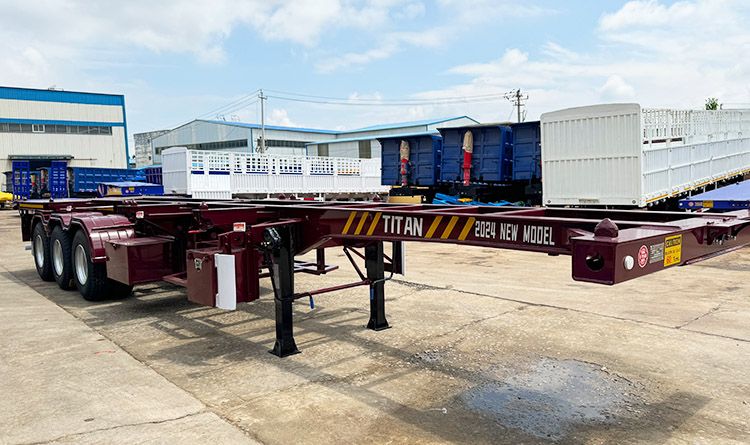 40 Ft Container Chassis for Sale in Panama