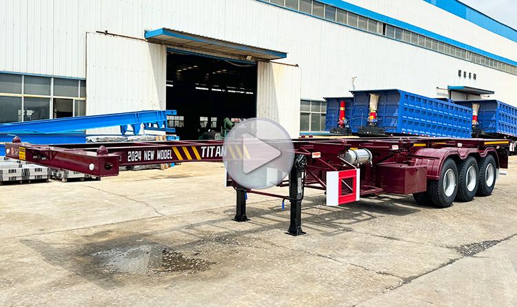 40 Ft Container Chassis for Sale in Panama