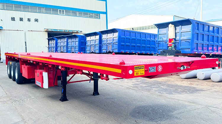 3 Axle Flatbed Trailer for Sale in Tanzania