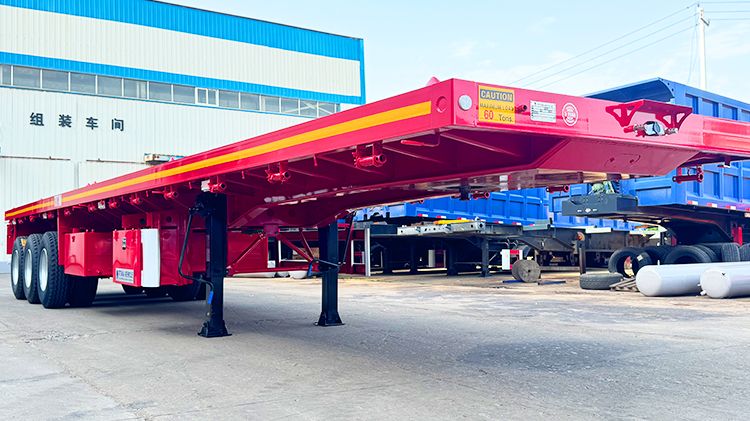 3 Axle Flatbed Trailer for Sale in Tanzania