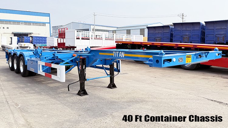 40ft Skeleton Trailer | 40 Foot Gooseneck Container Trailer for Sale in Guyana