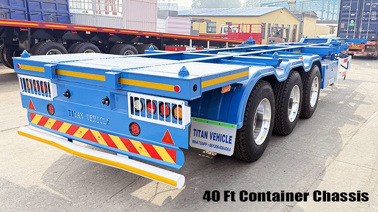 40ft Skeleton Trailer | 40 Foot Gooseneck Container Trailer for Sale in Guyana