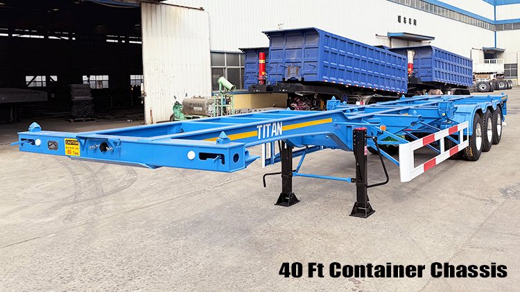 40ft Skeleton Trailer | 40 Foot Gooseneck Container Trailer for Sale in Guyana