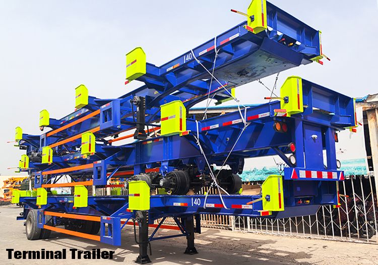 2 Axle 40 Ft Terminal Trailer for Sale Price in Jamaica
