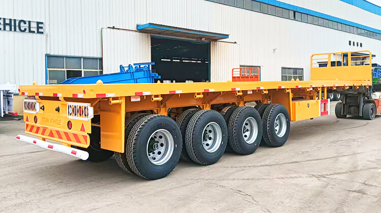 Heavy Duty Flatbed Trailer for Sale Near Me in Sierra Leone