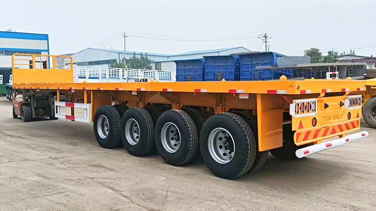 Heavy Duty Flatbed Trailer for Sale Near Me in Sierra Leone