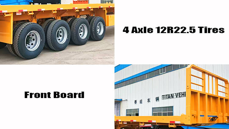 Heavy Duty Flatbed Trailer for Sale Near Me in Sierra Leone