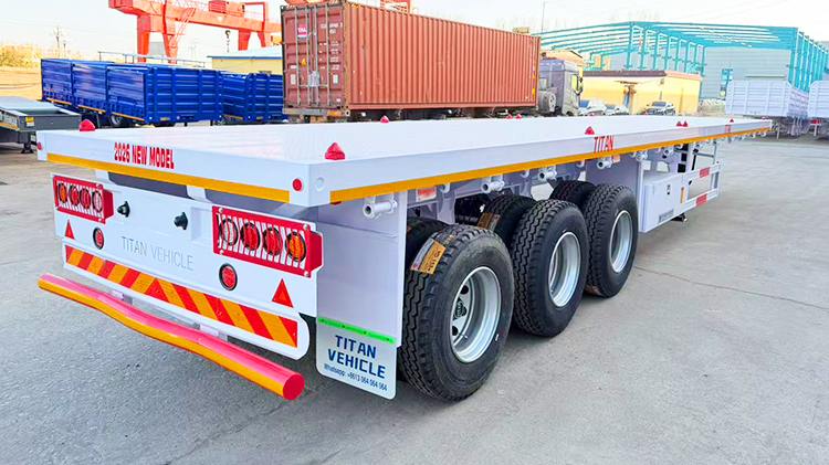 3 Axle 40 Ft Flatbed Trailer for Sale in Nigeria