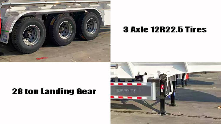 3 Axle Fuel Tanker Trailer for Sale Price in Mali