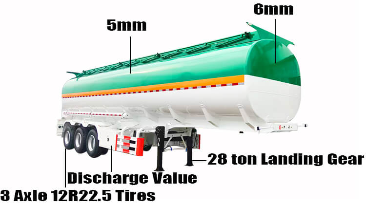 Titan Diesel Tanker Trailer for Sale Price in Congo