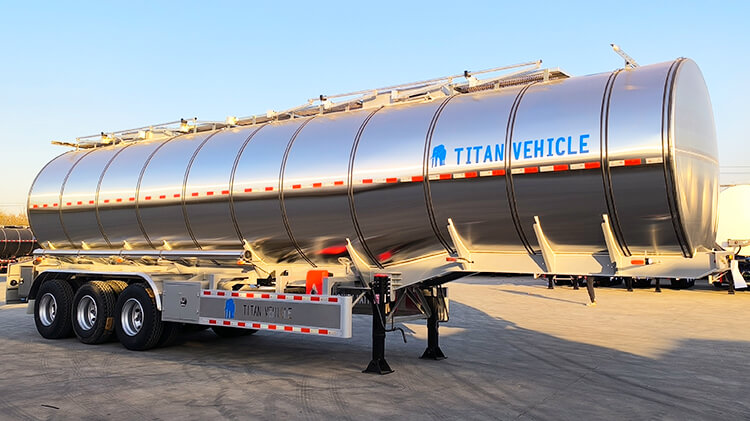 Titan 3 Axle Stainless Steel Tanker for Sale in Zambia