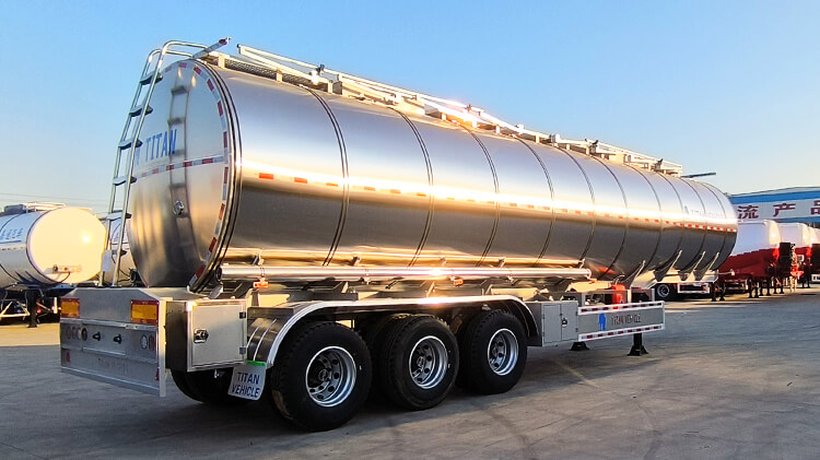 Titan 3 Axle Stainless Steel Tanker for Sale in Zambia