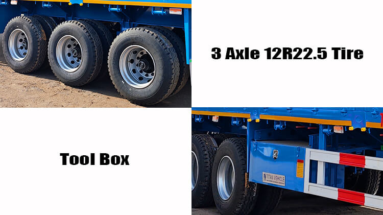 Titan 3 Axle Fence Cargo Semi Trailer for Sale in Sudan