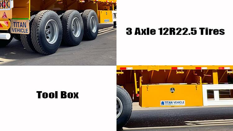 Titan 3 Axle Sideboard Trailer for Sale in Zambia