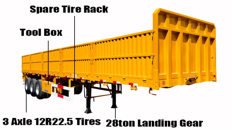 Titan 3 Axle Sideboard Trailer for Sale in Zambia