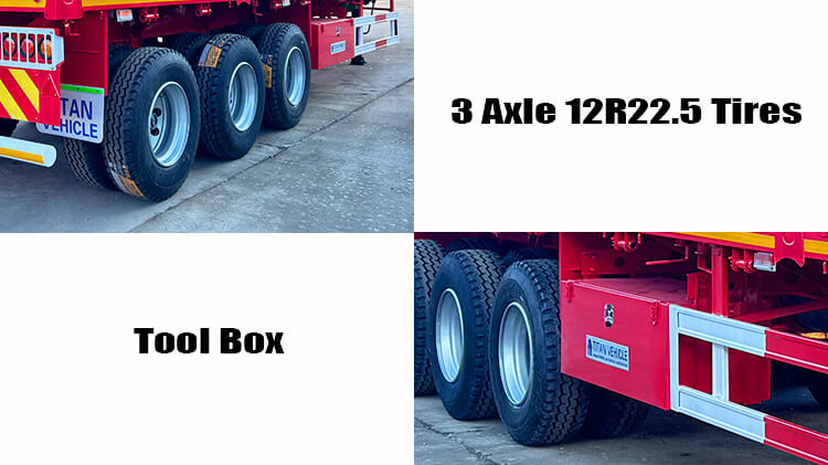 Titan 3 Axle Side Wall Trailer for Sale in Zimbabwe