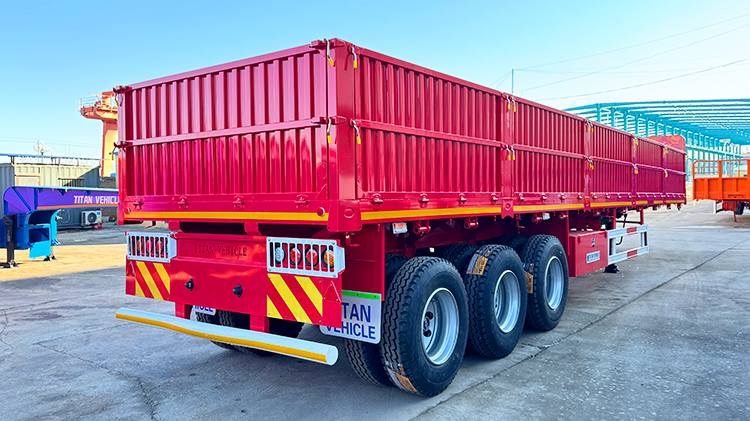 Titan 3 Axle Side Wall Trailer for Sale in Zimbabwe