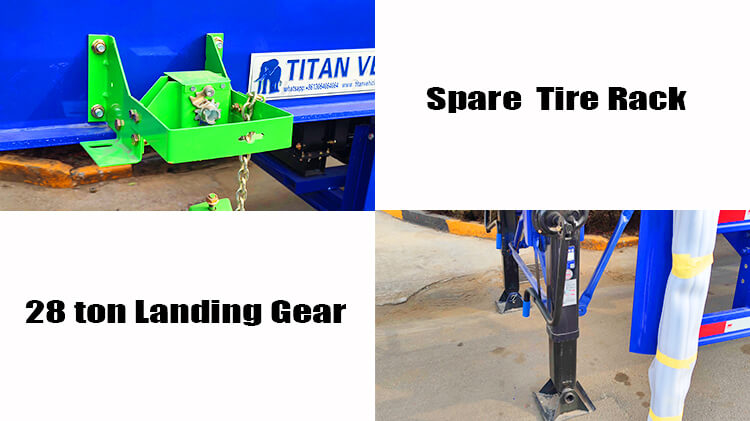 Titan 37 Ton Container Side Lifter Trailer for Sale in Namibia