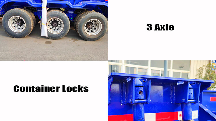 Titan 37 Ton Container Side Lifter Trailer for Sale in Namibia