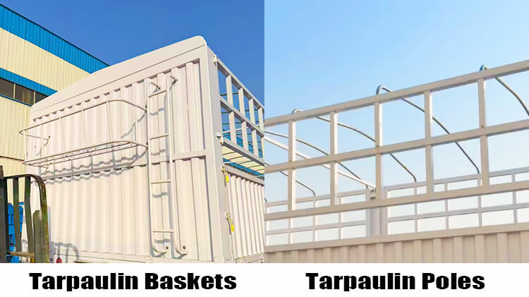 3 Axle Fence Semi Trailer for Sale in Bolivia