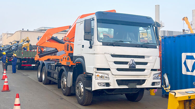 20 Ft Container Side Loader Truck for Sale in Papua New Guinea