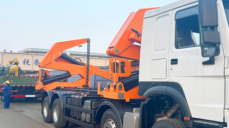 20 Ft Container Side Loader Truck for Sale in Papua New Guinea