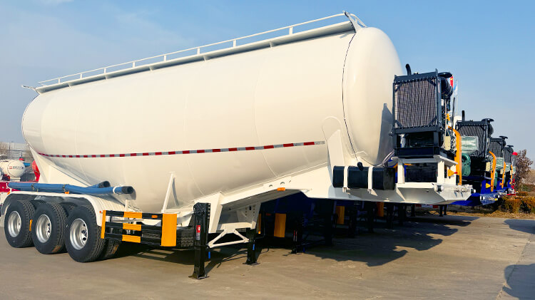 Titan 3 Axle Bulk Cement Trailer | Cement Bulker Tanker for Sale in UAE
