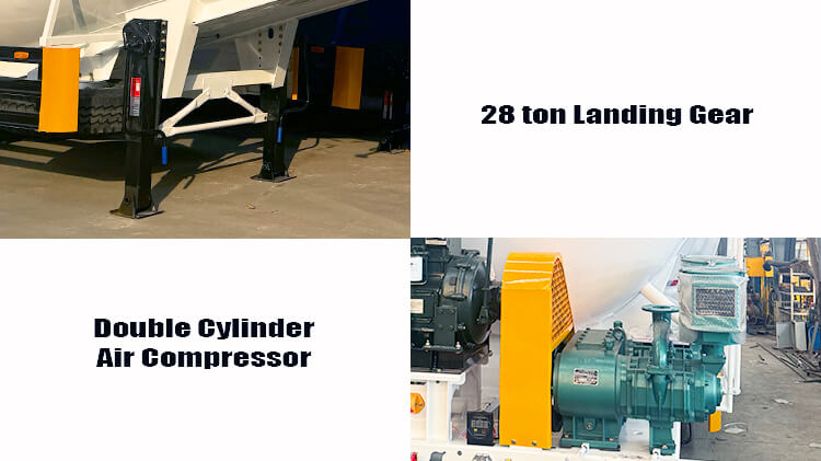 Titan 3 Axle Bulk Cement Trailer | Cement Bulker Tanker for Sale in UAE