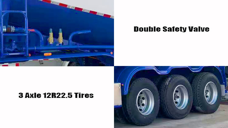 Titan 42 cbm bulk cement tanker for sale in Ghana